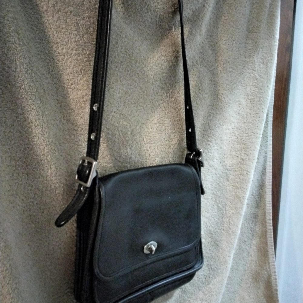Vintage Leather Coach Crossbody